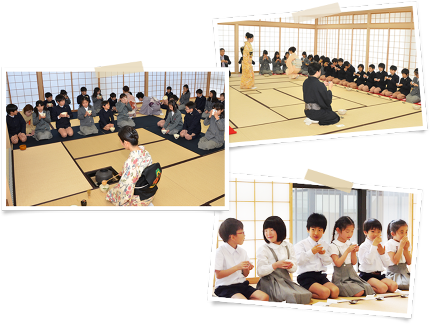 日本文化の学習での様子